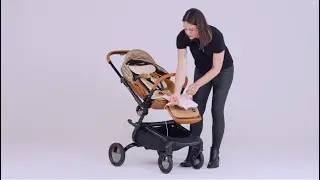 mima flo - universal baby cooling seat liner with built-in fan