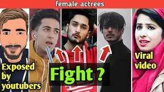 bakus roast video expose | the emminerr , faheem vlogs and xehran films fight | reshi sakeena dance
