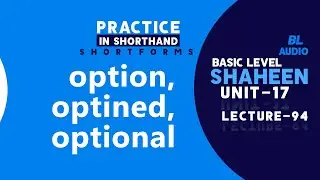 Short Forms Audio 