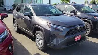 2025 Toyota RAV4 LE in Magnetic Gray Metallic Exterior