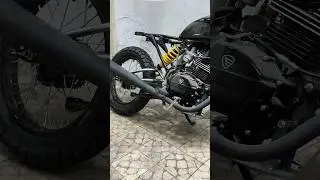 Monoshock Italika FT150! 🔥 #caferacer #scrambler #proyecto