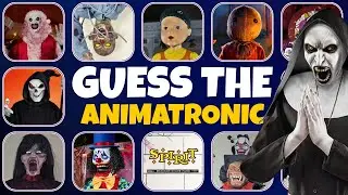 Хэллоуин 2025 в магазине Madison Scare Park Animatronics 👻 Угадай голос | Уровень ЭКСПЕРТ