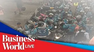 Angkas bikers hold unity gathering vs. 10k cap