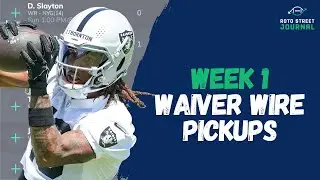 Fantasy Football Week 1 Waiver Wire: Potential Post-Draft League-Winners to Stash