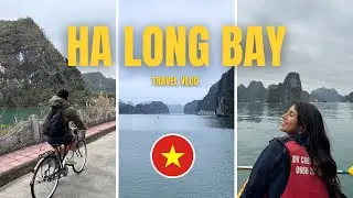 Ha Long Bay Boat Cruise, VIETNAM 🇻🇳 (Backpacking Budget)
