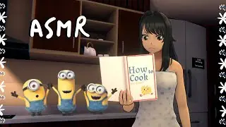 Yandere simulator asmr 4 minions🍌🍌