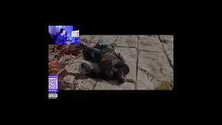 Xand&atilde;o jogando god Of war e sendo atormentado pelo chat