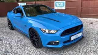 2017 (67) Ford Mustang 5.0 GT Shadow Edition ROUSHCHARGED 670bhp Auto in Grabber Blue
