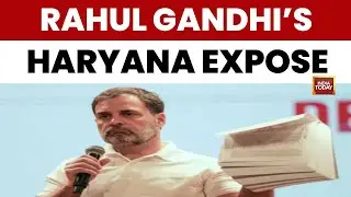 Rahul's 'H-Bomb': Brazilian Model on Haryana Voter List, 25 Lakh Fake Votes Alleged | India Today
