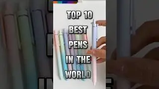 TOP 10 BEST PENS IN THE WORLD||#ytshorts #viral #edit #facts #top10 #trending #fypシ゚ #shorts