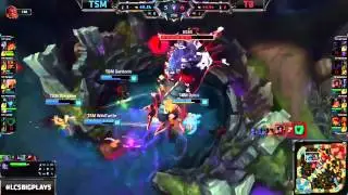 TSM (Wildturtle Kalista) VS T8 (Porpoise8 Nocturne) Highlights - 2015 NA LCS Summer W5D1