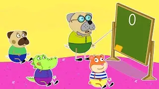 Learn Your ABC's with Hamster - Wolfoo Makes DIY Alphabet Flashcard | Pug Family Kids Cartoon