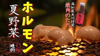 【七輪】謝肉祭とホルモンが父との記憶をよみがえらせた庭飲み。〆のホルモン丼は悪魔のささやき。絶叫する旨さ。