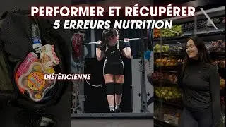 5 erreurs à éviter si tu veux progresser et bien récupérer dans ton sport ! - par une diététicienne