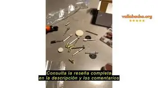 Rese&ntilde;a del CHOKMAX Mini herramienta giratoria inal&aacute;mbrica, kit de amoladora de 5 velocidades con 72