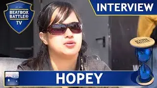Hopey from Australia - Interview - Beatbox Battle TV