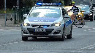 [HORN] 2x Alarmowo: Policja - U182 - Opel Astra - KMP Poznań