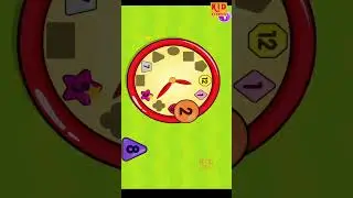 ⏰ Kids Learn Clock Numbers While Playing! #gameplay #kids #shorts