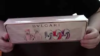 Unboxing Duty Free Bvlgari Women's Gift Collection || ASMR|| Holiday Gift giving 2021