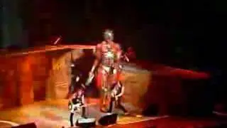 Iron Maiden - Eddie on stage