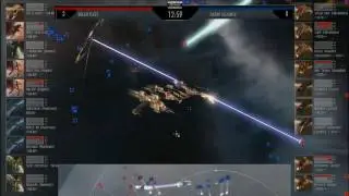Eve Online - AT9 Day 4 - SOLAR FLEET vs RAZOR Alliance