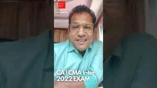 CA l CMA Inter Nov l Dec 2022 exam