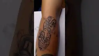 Sad happy joker face | titanium ink | Jammu