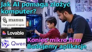 Składanie komputera dla prawie Laika z AI. Manus, Qwen, Lovable. Upadnie wiele mikro firm z branży.