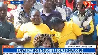 Shock as a LUO Lay in Eldoret Steals the Show at CS Mbadi's Meeting!