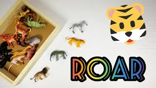 Animal Names | What Animal Is This | Wild Animals Toys | Montessori Learning