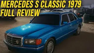 Mercedes S Class Classic 1979 W126 560 SEL V8 | Full Review | Brand New Condition 🔥 | Jahangeer Car