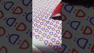 OCD will not like this #art  #handwriting  #easy #simple  #drawing