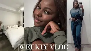 VLOG WHILE LIVING IN L.A. |SPENT THE DAY MOVING MY FURNITURE| COOKING+ RUNNING ERRANDS|