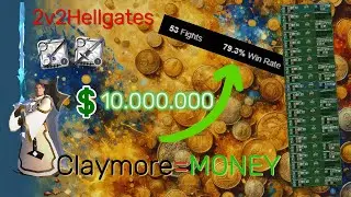 Claymore is FREE MONEY! 80% WINRATE. 2v2 Hellgates Albion Online!