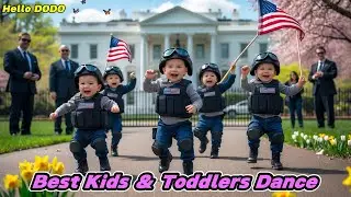 Best Kids & Toddlers Dance by Hello DODO 🚔 Funny Police Baby Song #8