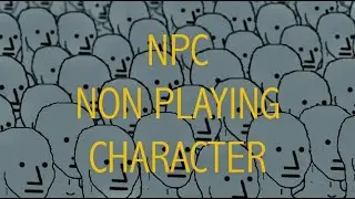 👤👤NPC (NON PLAYING CHARACTER)