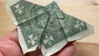 Fold a bill in a butterfly Origami / Dobla un billete en mariposa 