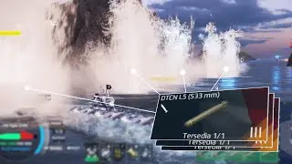 RAJA BAWAH LAUT! CN Type 039C + DTCN L5 (533mm) Bikin Battleships jadi Badut Online Modern Warships