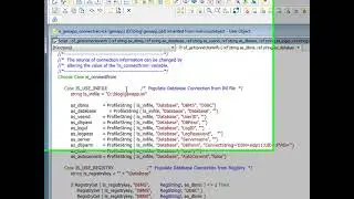 Powerbuilder Connection Object