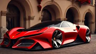 Asking AI What FERRARI Cars look like in the future (VERY COOL)