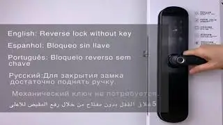 Smart Digital Door Lock (with Bluetooth Mobile App, Fingerprint, PIN, OTP, RFID Card )
