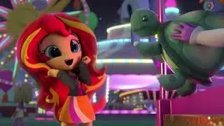 Equestria Girls Short (Minis) Fun At Theme Park