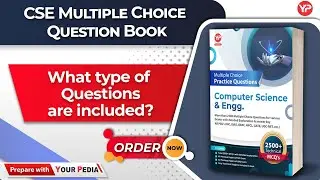 What type of Questions are included in CSE Multiple Choice Questions Book for NIC, ISRO, BARC etc