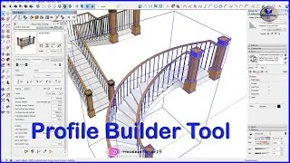 SKETCHUP IT | How To Use Profile Builder Tool In Sketchup 2021+V-Ray 5 | Sketchup Tutorial Vray5 #yt