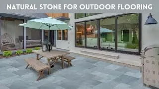 Natural stone for outdoor flooring