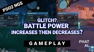 BATTLE POWER GLITCH/BUG! ACHEIVE 950 BP PSO2 NGS PHANTASY STAR ONLINE 2 NEW GENESIS #PSO2 #PSO2NGS