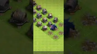Momma pekka Vs All level Giant Cannon #clashofclans #clanwarattack #gamingchannel #coc