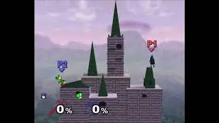 SSBM Lucina + Akaneia Build 1.0.1 - Hyrule Castle 64