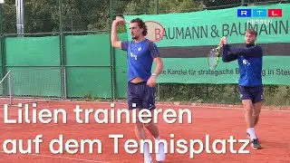 Tennisschl&auml;ger statt Fu&szlig;ballschuhe &ndash; Darmstadt 98 mit einem etwas anderen Training