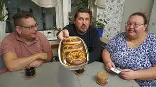 Unboxing, Mukbang, Smakprovning, Halloween Munkar Hemma hos BRsweden K&ouml;pt p&aring; Ica Siljan i Mora